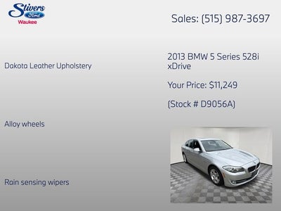 2013 BMW 5 Series 528i xDrive