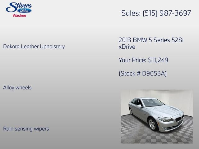 2013 BMW 5 Series 528i xDrive