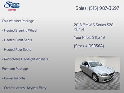 2013 BMW 5 Series 528i xDrive