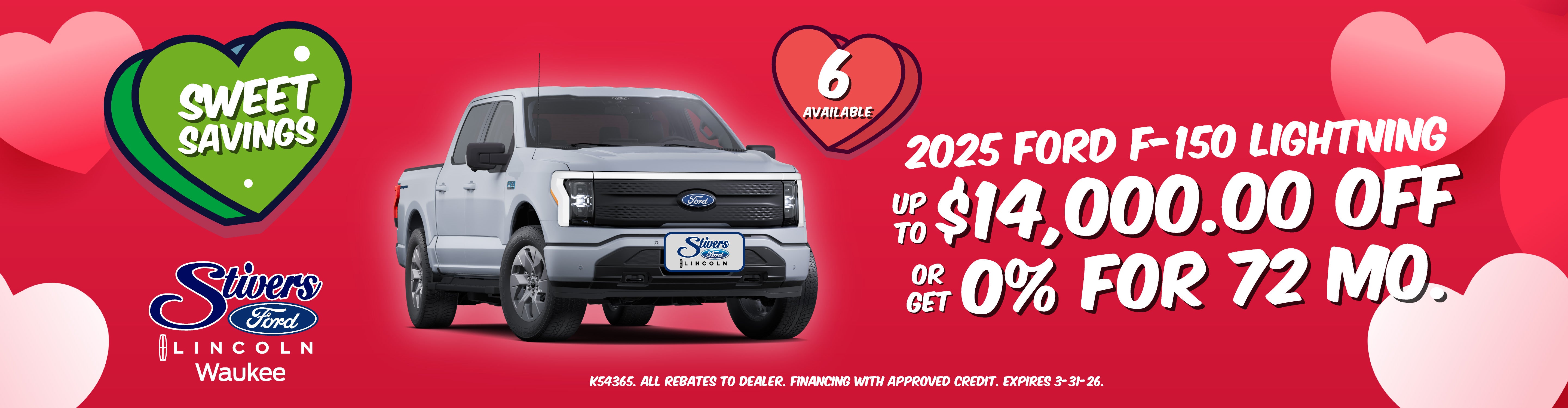 Up to $14,000 off 2025 Ford F-150 Lightning