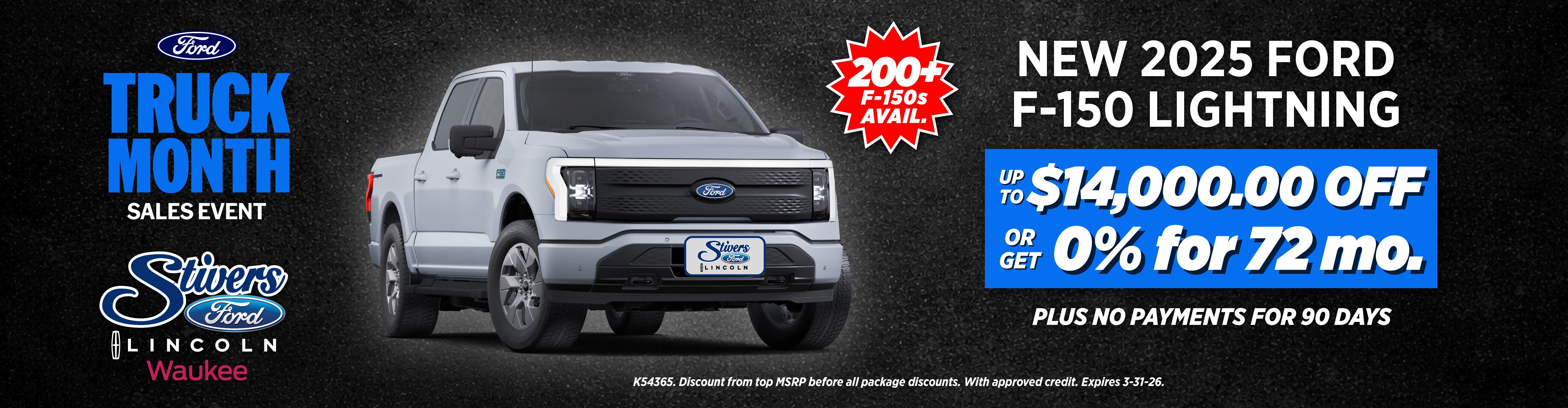 Ford F-150 Lightning up to $14,000 off
