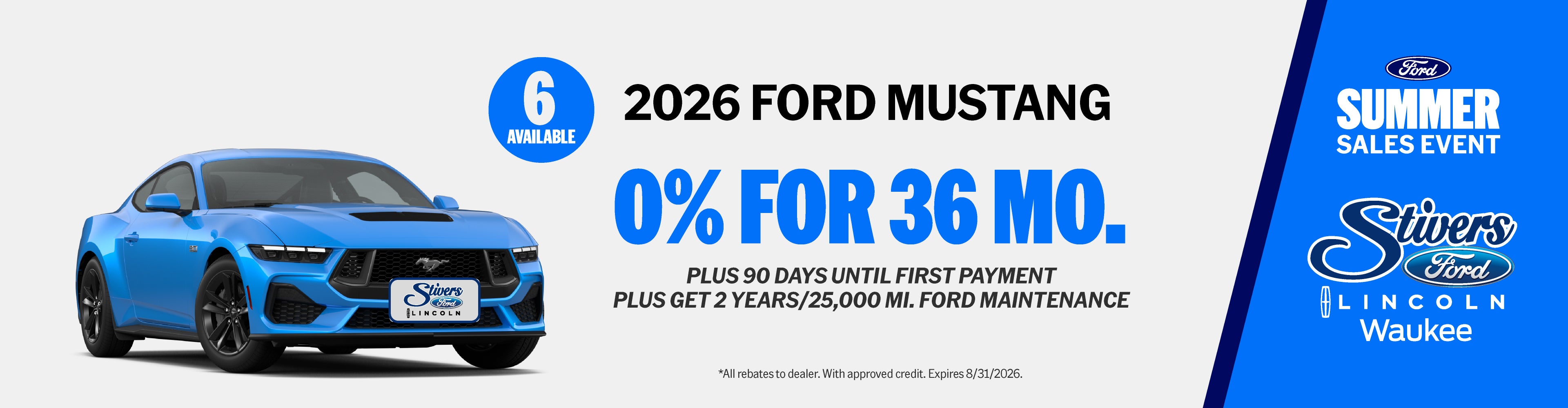 New 2026 Ford Mustang