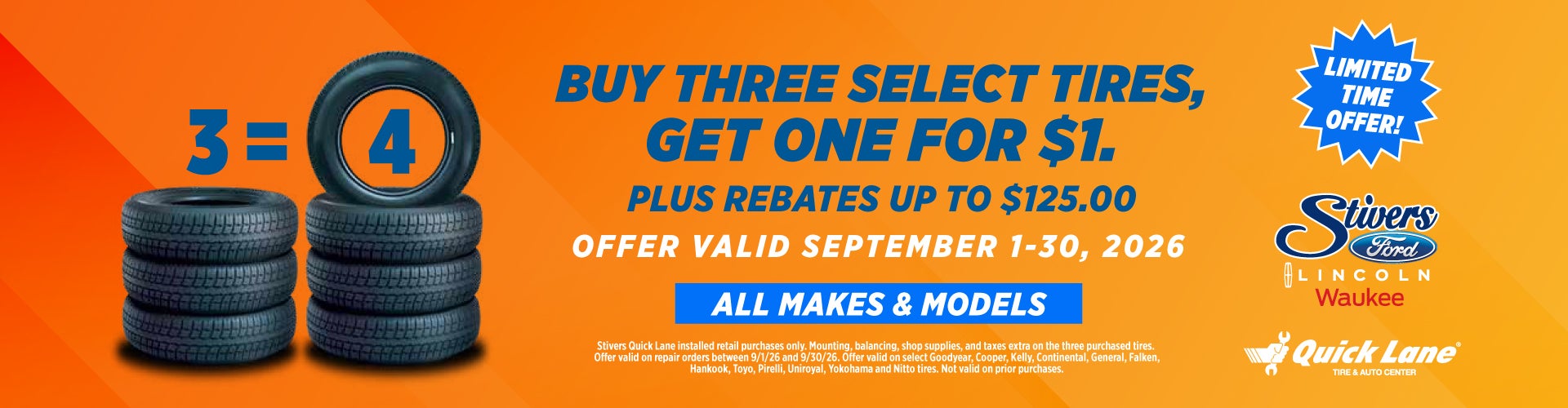 Buy Three Get One For Free